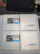 Lot Of AMPEX Precision Magnetic Tape Professional Reel to Reel Vintage Audio