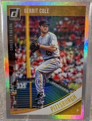 2018 Panini Donruss - Gerrit Cole #161 - 045/350 - Pittsburgh Pirates P