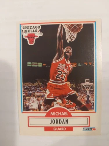 1990-91 Fleer - Michael Jordan #26 Ver. # 2