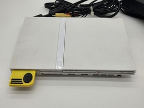 Sony PlayStation 2 Slim Limited Edition Ceramic White Console & Gun, Memory Card