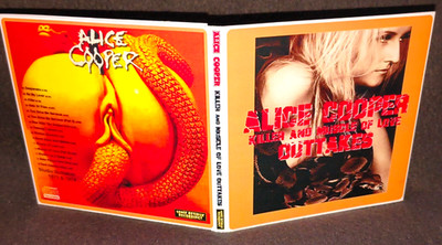 Alice Cooper Killer & Muscle Of Love sessions Gate Fold CD Package NEW