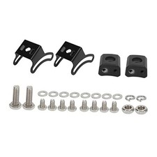 Off Road Light Bar Bracket Mounting Base Bracket 2 Set Black Adjustable LED