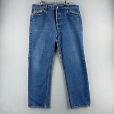 Vintage Levis Jeans Mens 40 (Fits 37x29 ) 501 XX Shrink to Fit 80s Made in USA