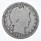 1894-S Barber Quarter Average Circ