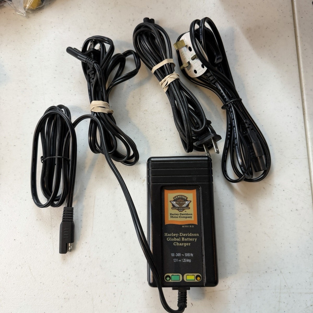Harley Davidson Global Battery Charger 12v 1.25amp 0220139HD for