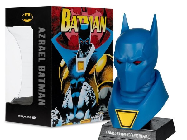 DC Direct Azrael Batman Knightfall 1:3 Cowl Prop Replica - McFARLANE Toys-image