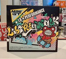 mini gt 1:64 LB WORKS Nissan GT-R Type 2 LBWK Kuma Graffiti limited