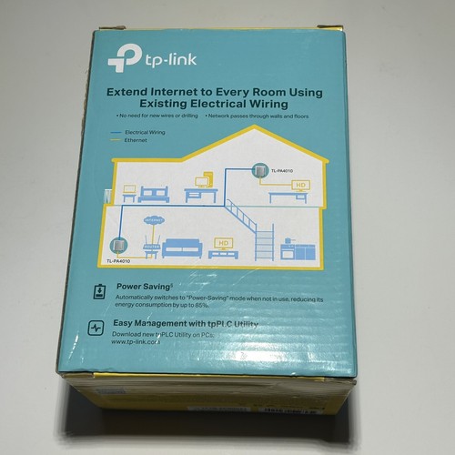 TP-Link AV600 Powerline Starter Kit - White (New) - Picture 3 of 5