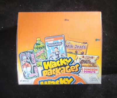 Wacky Packages Stickers - All New Series 10 Sealed Box - 2013 Topps
