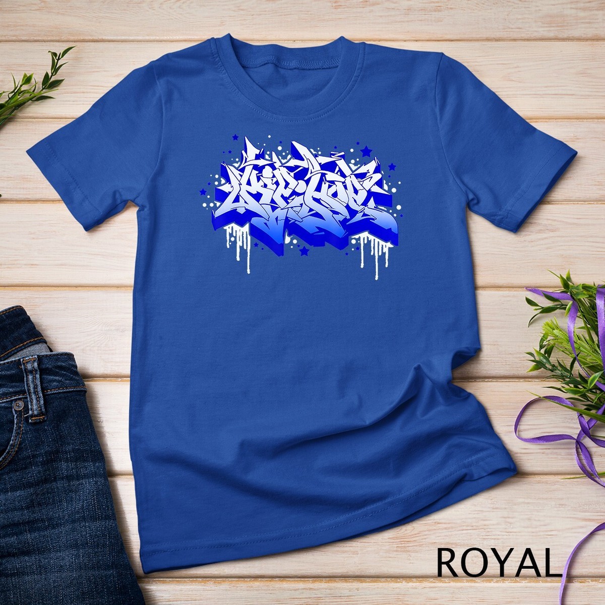 Hip Hop Wildstyle Graffiti B-Boy Graff Urban Street T-Shirt Unisex