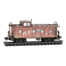 FRISCO 36' Riveted Steel Caboose Weathered Micro-Trains Line MTL #100 44 580 N