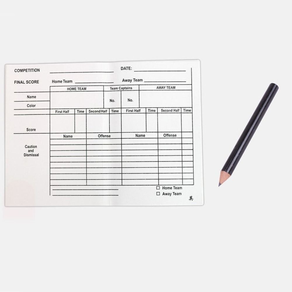 Red Yellow Cards Football Red and Yellow Cards Fluorescent Football