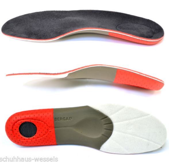 Comfort Einlegesohle Fußbett orthopädie Schuh Einlage Sohle Pelotte Latex Gel