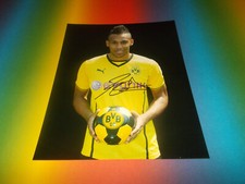 Pierre-Emerick Aubameyang BVB signed autograph on 20x25 photo in person