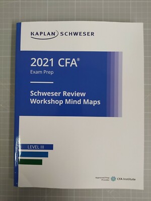 2021 CFA Exam Prep Schweser Review Workshop Mind Maps & Questions Level III
