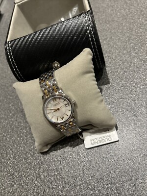 Dugena Premium Ladies Watch Mother Of Pearl Sapphire Crystal Brand New Boxed