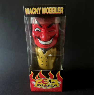 El Diablo Funko Wacky Wobbler Gold Variant | eBay