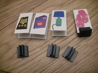 Nick at Nite Classic TV Trivia Game 1996 Replacement Parts/Pieces-4 Pawns 