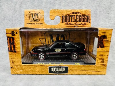   M2 Machines Lunati Bootlegger 1988 Ford Mustang GT BLACK H9  