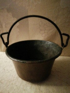 Alter Kessel Kochkessel Kupferkessel Kupfer 2 Liter Fur Offene Feuerstelle Ebay