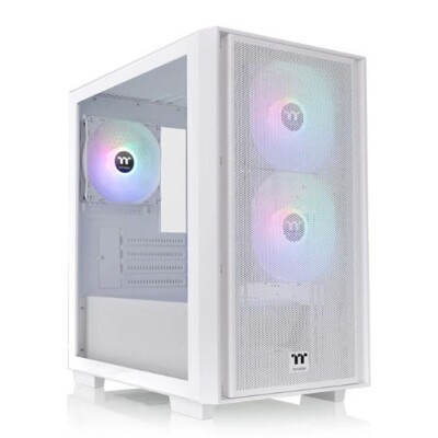 Thermaltake CA-1Y8-00S6WN-01 Versa H16 TG ARGB Snow Micro Tower Chassis