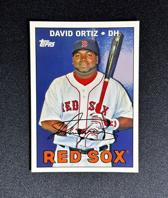 野球　カード　700枚以上　レトロ　レア 2008 Topps History David Ortiz THC42 1967 Style Baseball Card