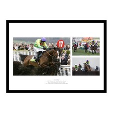 Kauto Star Montage Horse Racing Legends Photo Memorabilia (KSMU01)