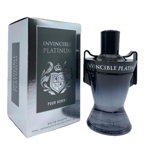 Invincible Platinum Men's Cologne 3.4 Fl. Oz. Mens Fragrance