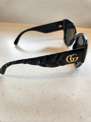 Gucci Oversized Acetate Butterfly Sunglasses With Case | eBay display picture 1