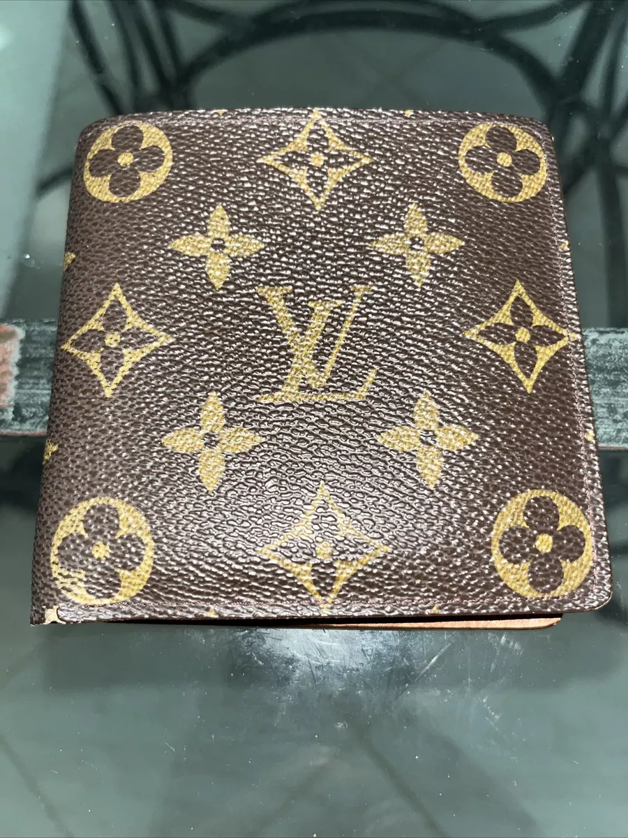 Louis Vuitton MARCO Wallet Billfold Monogram VIntage Authentic CA 0997