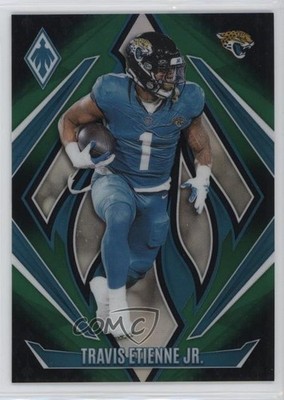 2024 Panini Phoenix Green Fade 36/199 Travis Etienne Jr #133 1n3u