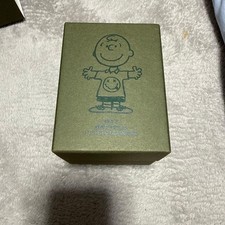 Orologio Snoopy Glamour Isterico con Scatola Carino Charlie Brown Raro dal Giappone