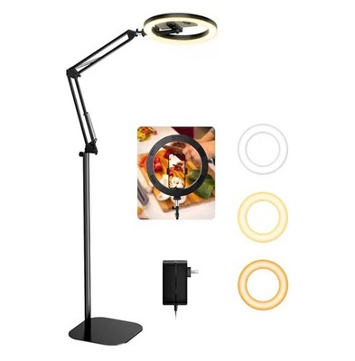10  Ring Light Tripod For Phone   1800 Lumens, 2X Brighter for Video YouTube etc