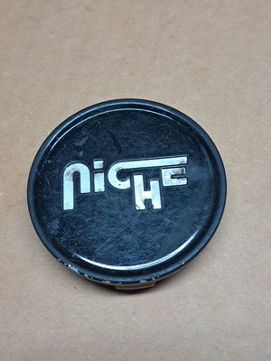 1 Niche Wheels black wheel rim Hub Cover Center Cap #304K75-GBS Used