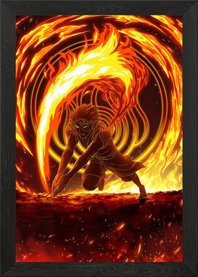 Zuko - Der Feuerprinz Gerahmtes Wandbild Poster Druck Bild