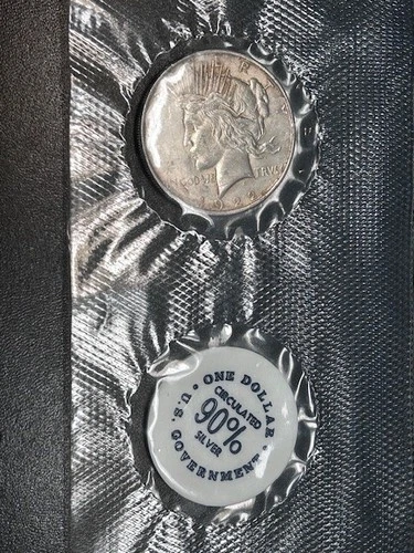 1922 $1 PEACE SILVER DOLLAR ✪ GSA SEALED IN PLASTIC ✪ S$1 COIN UNC BU SOFTPACK