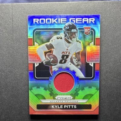 Panini 2021 Prizm Rookie Gear Kyle Pitts #RG-11 Atlanta Falcons Silver Prizm