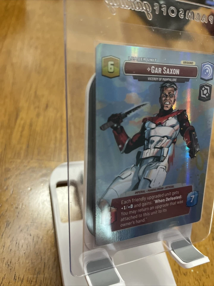 Gar Saxon Star Wars Unlimited Showcase Viceroy Of Mandalore - Image 3 of 4