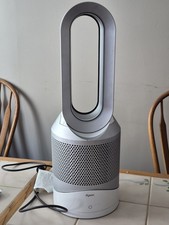 Dyson Bladeless Tower Fan White/Silver with Oscillation Electric Push Button