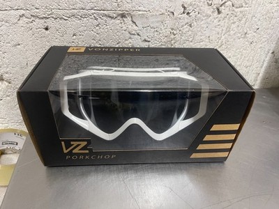 VZ VonZipper Porkchop 7918-1000 Blanco Goggle Ergonomic Frame White NWB