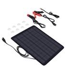 Renogy 10W 12V Solar Panel Battery Charger Maintainer Trickle Charge Boat RV Car