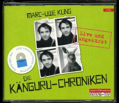 Marc-Uwe KLING★Die KÄNGURU-CHRONIKEN★Live-Hörbuch★4-CD★Autorenlesung★fast NEUWT. - Bild 1 von 4
