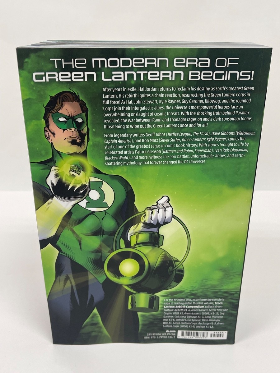Green Lantern Compendium 1 Rebirth (Printed In Reading Order) DC