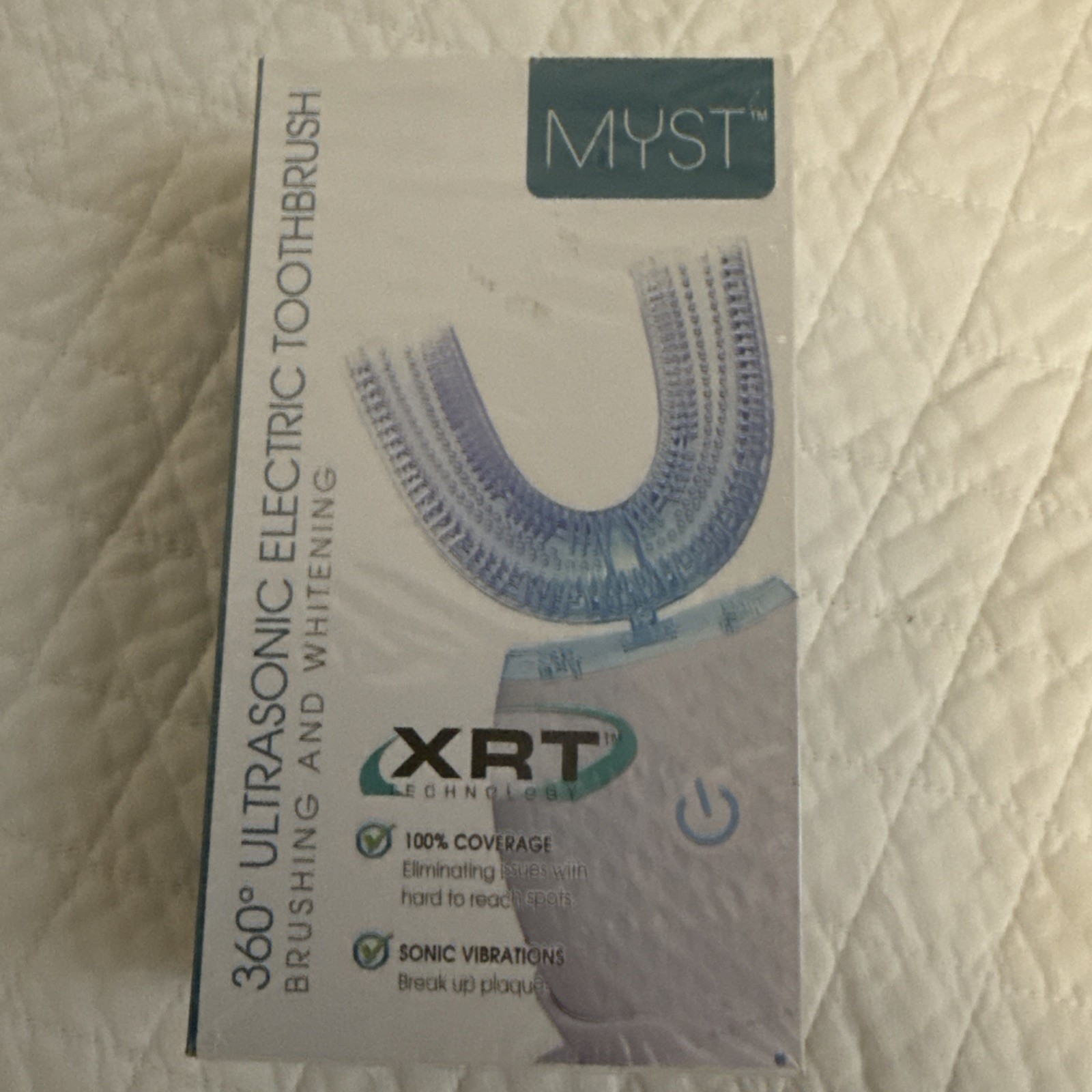 MYST 360 Ultrasonic Electronic Toothbrush XRT Brushing and Whitening Free Ship!