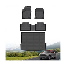 Hutisya-Floor Mats & Cargo Liner Set Fit for Nissan Kicks 2025 2026 SR SV(Not...