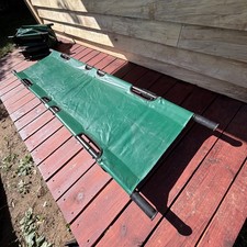 Collapsible Foldable 6&rsquo; Stretcher Vinyl Rescue Cot EMS Grade Surplus Green NEW!