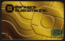$3. Bankers Systems Inc. (09/94) Series 'B'. SPECIMEN Phone Card