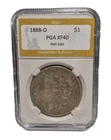 1888 O Hot Lips Morgan Silver Dollar Vam 4 Doubled Die Obverse PGA Certified