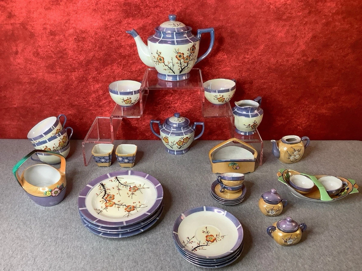 Takito Lusterware In Collectible Japanese Teapots & Tea Sets (1900