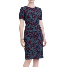 J. Crew Floral Sheath Dress 10